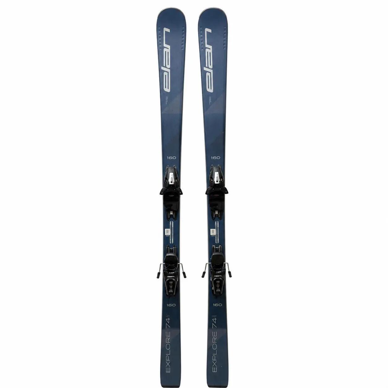 Hochleistungski  Elan Explore 74 – All-Mountain Carving Ski met Bindingen - 160 2/6