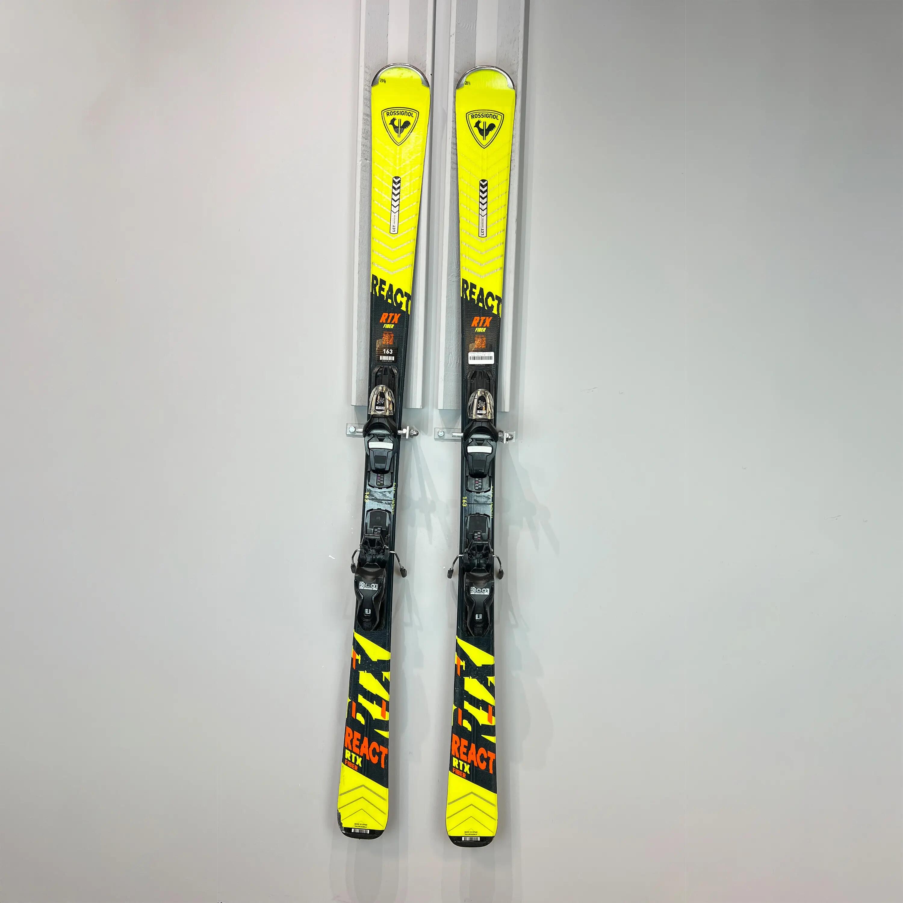 Refurbished - Hochleistungski  Rossignol React RTX Fiber + Look Xpress GW - 163 5/6
