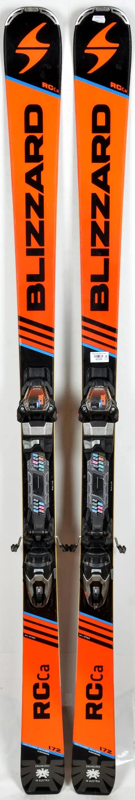RECONDITIONNE - Skis Blizzard RC CA ora/black - BON 1/1