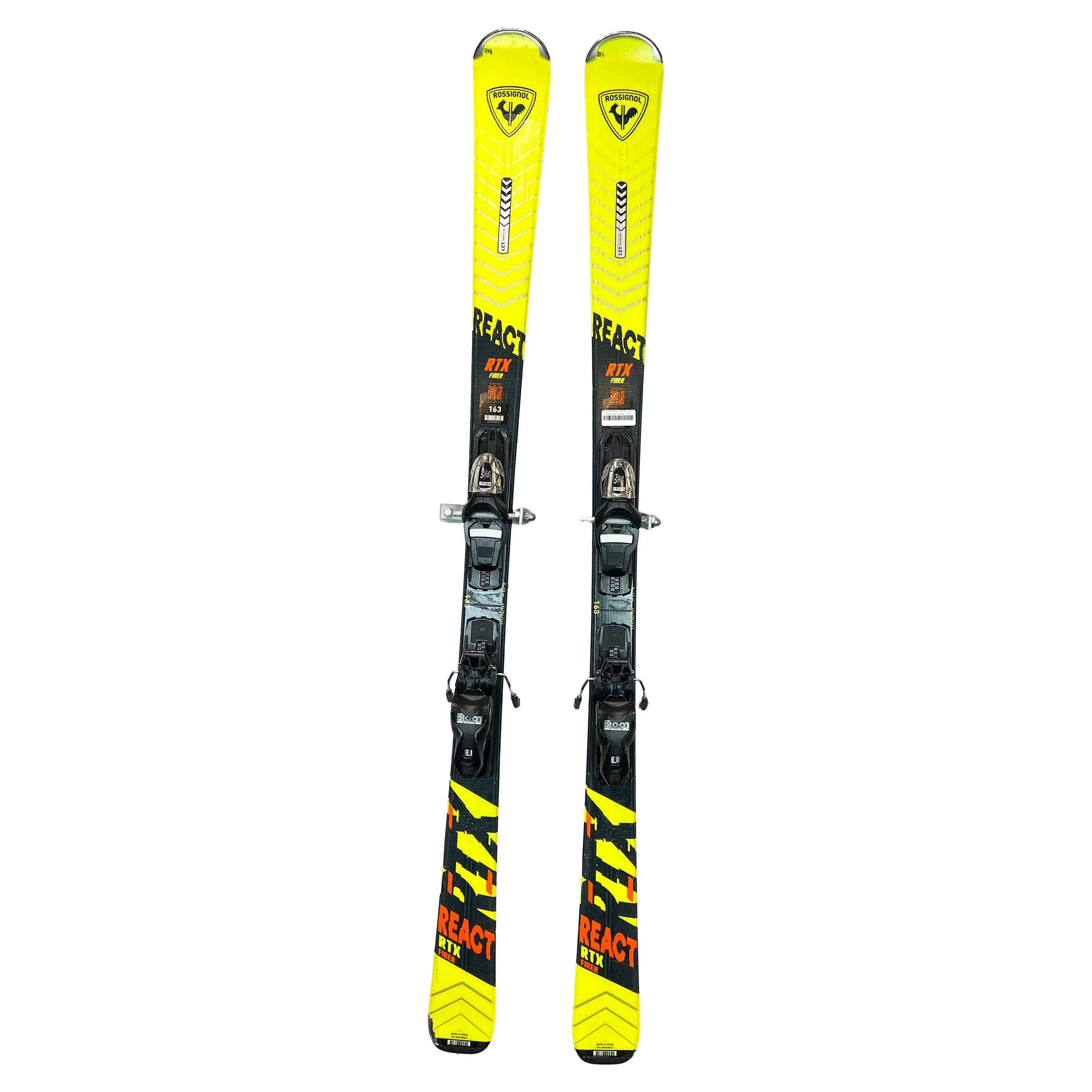 Refurbished - Hochleistungski  Rossignol React RTX Fiber + Look Xpress GW - 163 2/6