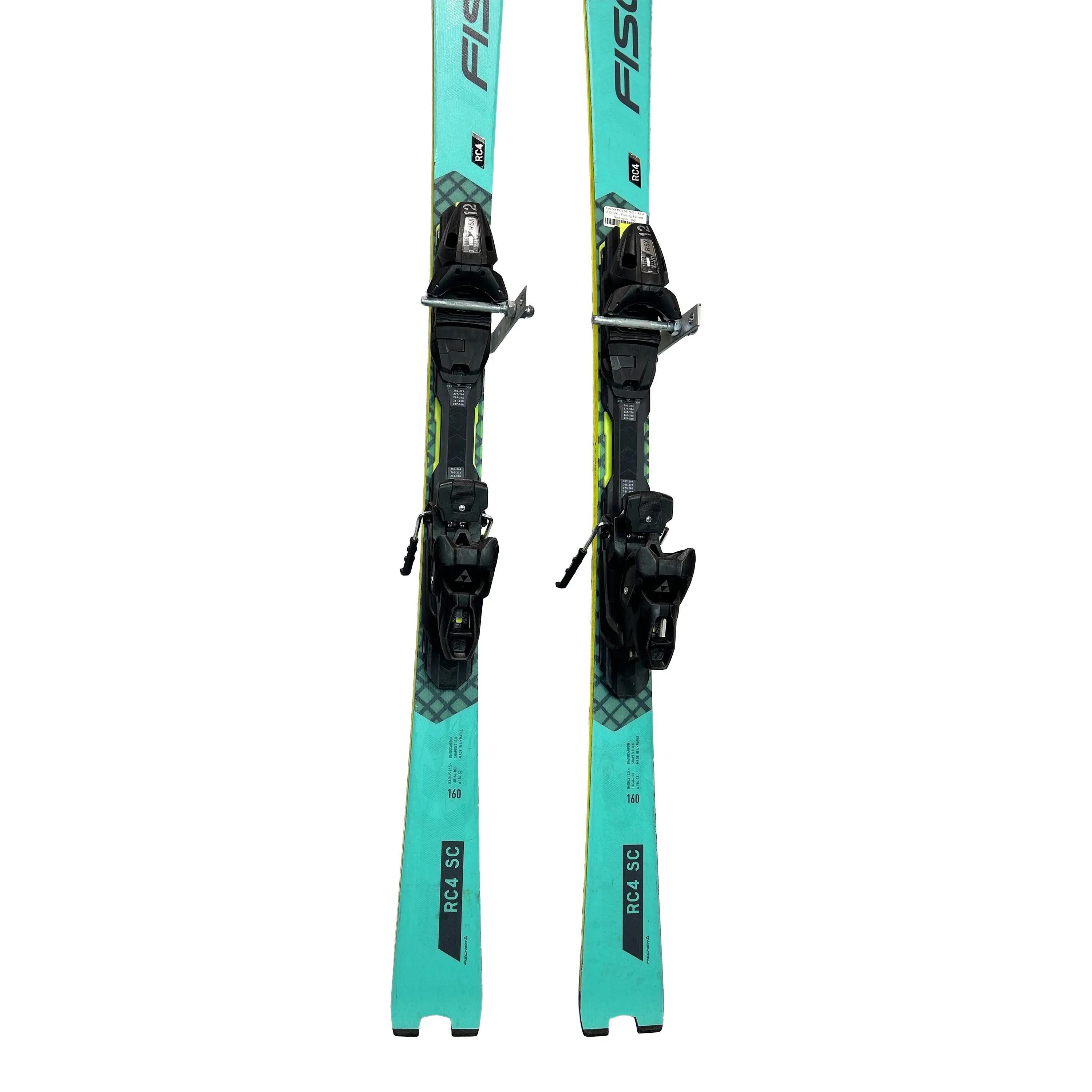 Ski's Fischer RC4 SC WS + RC4 Z12 GW - Carving Ski met Bindingen - 160 4/6
