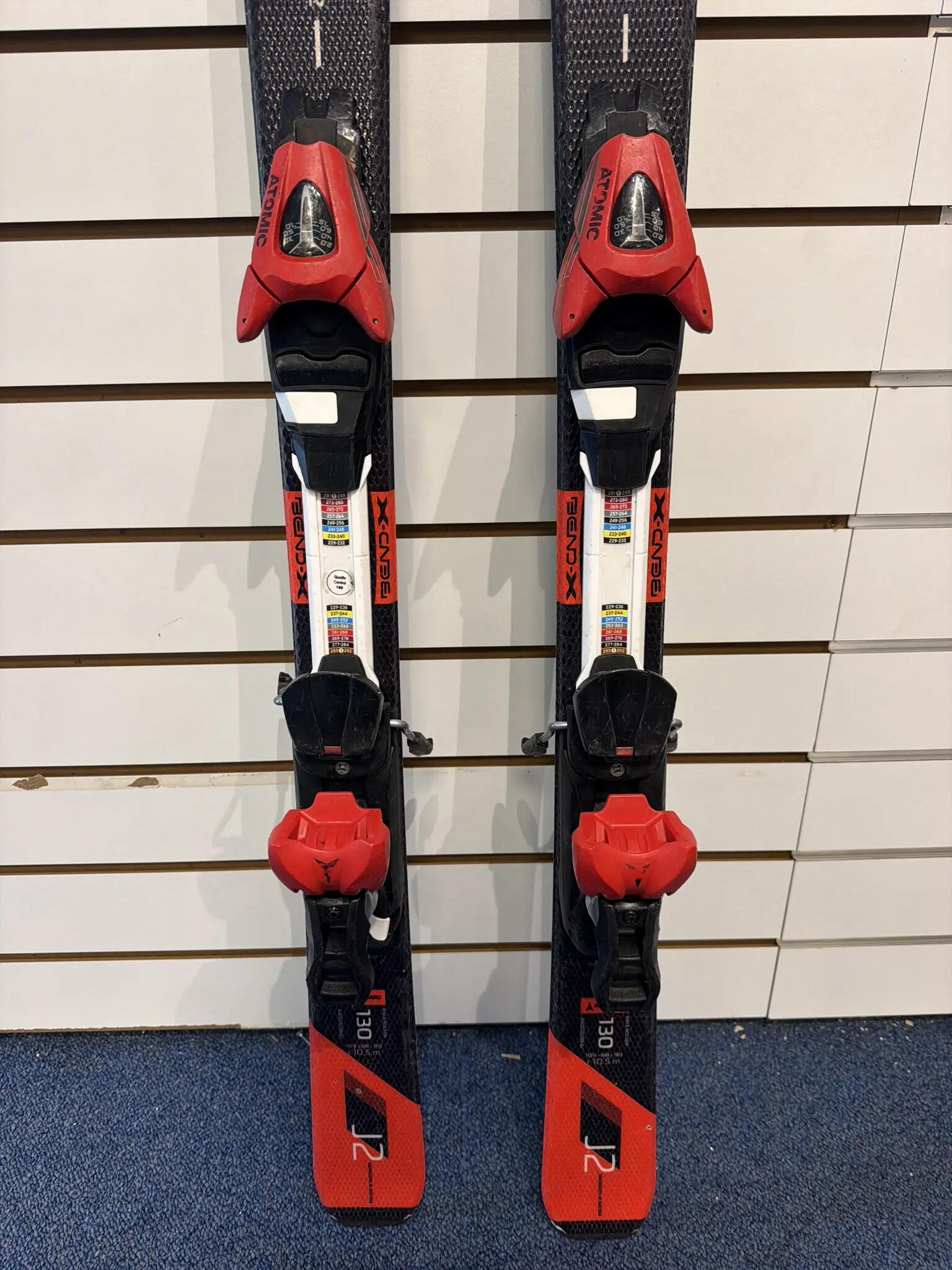 Refurbished - Hochleistungski  Atomic Redster J2 + Binding - 130 2/3