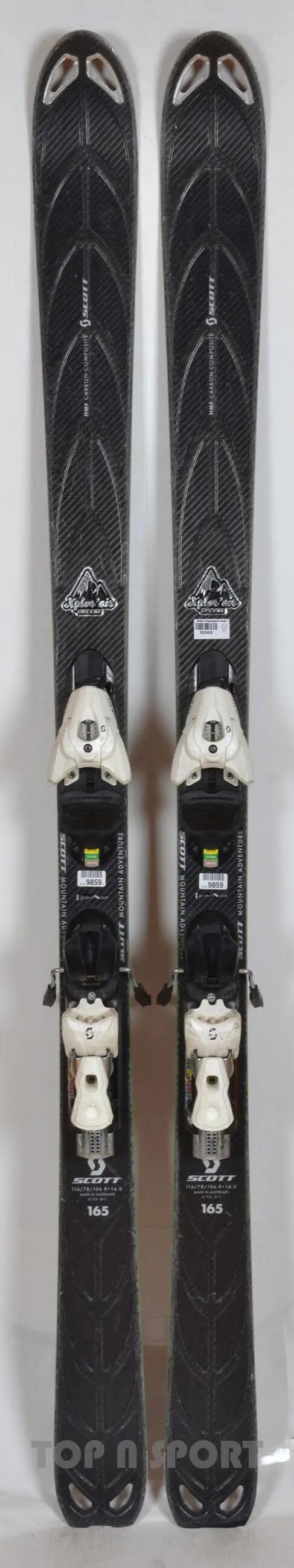 RECONDITIONNE - Skis Scott XPLOR'AIR black - BON 2/3