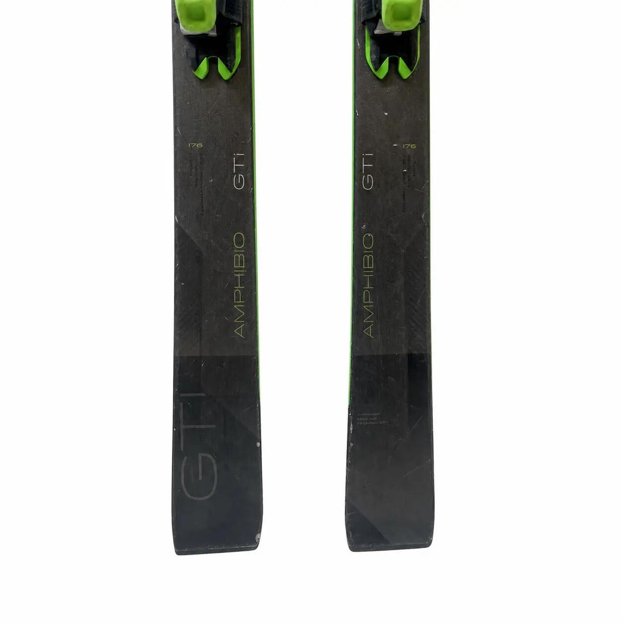 Hochleistungski  Elan Amphibio GTi - Gebruikt All-Mountain Ski + Bindingen - 176 3/6