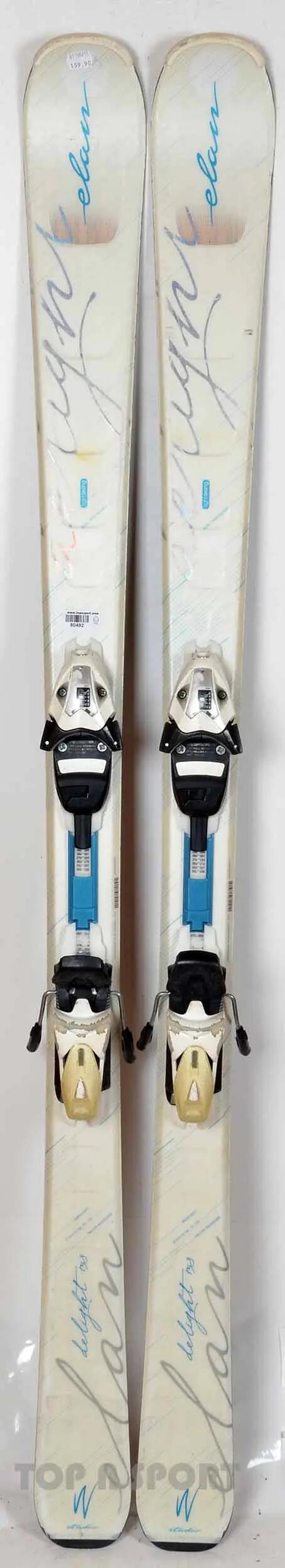RECONDITIONNE - Skis Elan DELIGHT QT White - BON 4/5