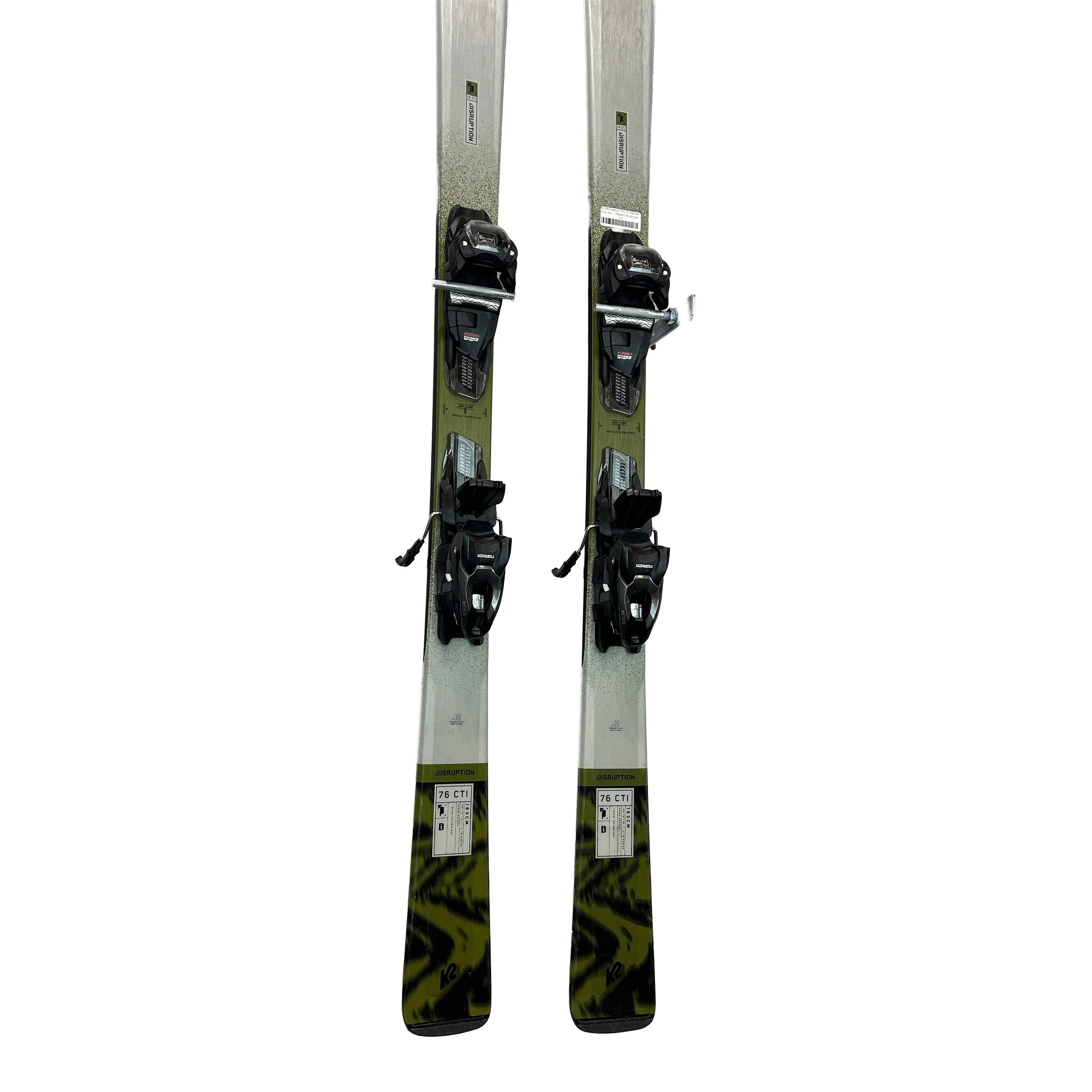 Hochleistungski  K2 Disruption 76 CTi Dames Piste Ski + Marker Bindingen - 163 5/6