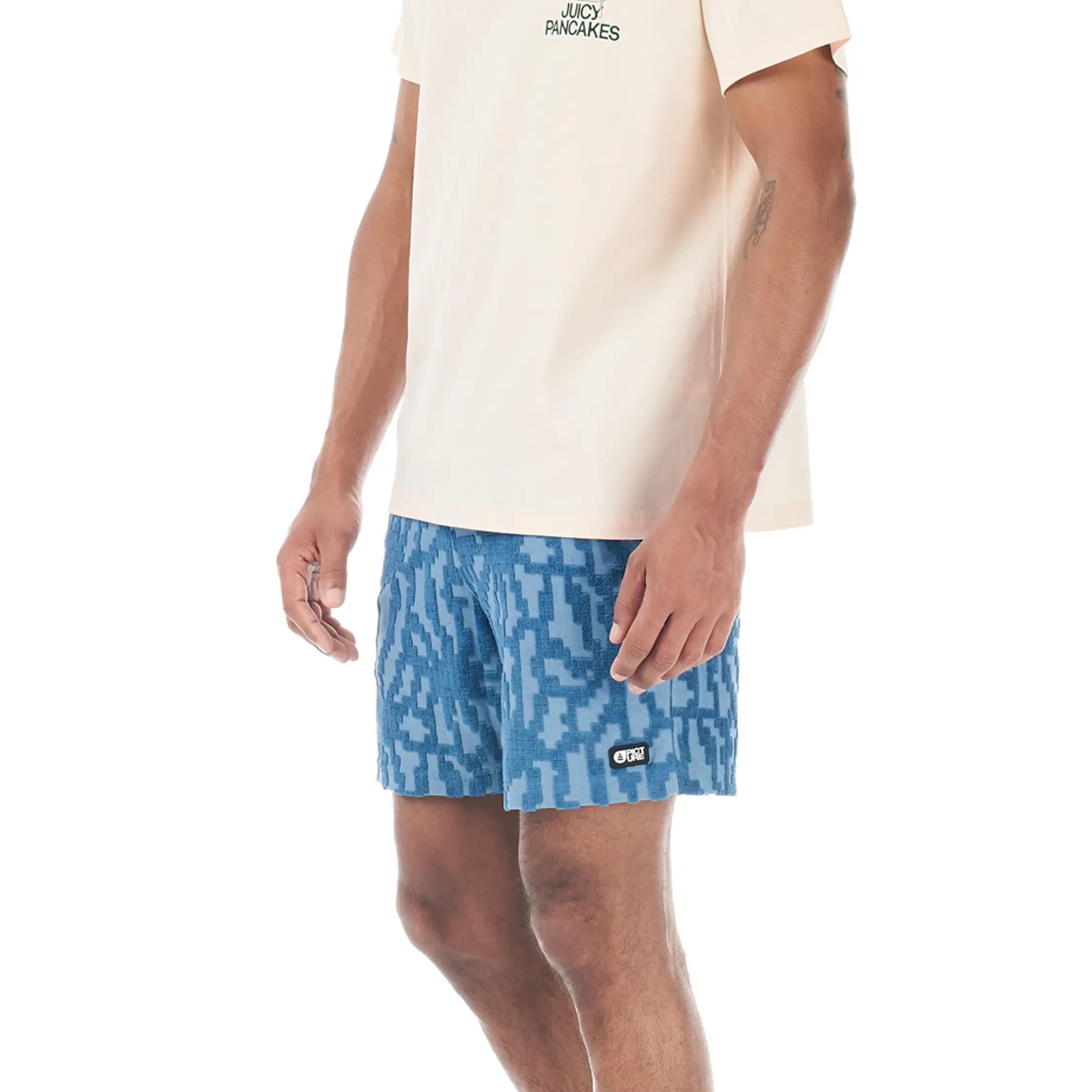 Shorts - Sportswear - Femme - Confort, détente - Spongy - bleu 1/1