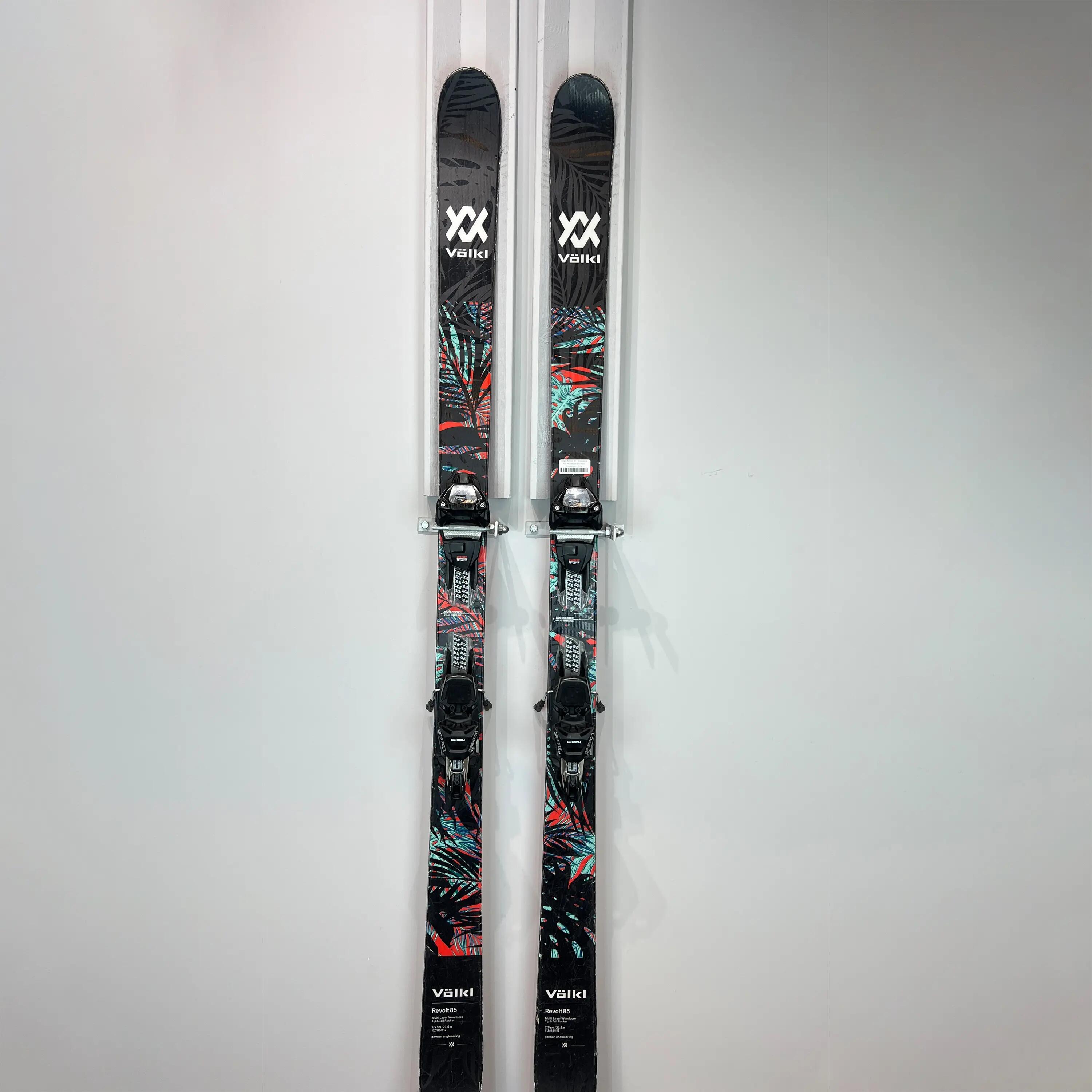 Ski's Völkl Revolt 85 - Freestyle All-Mountain Ski met Bindingen - 179 5/6
