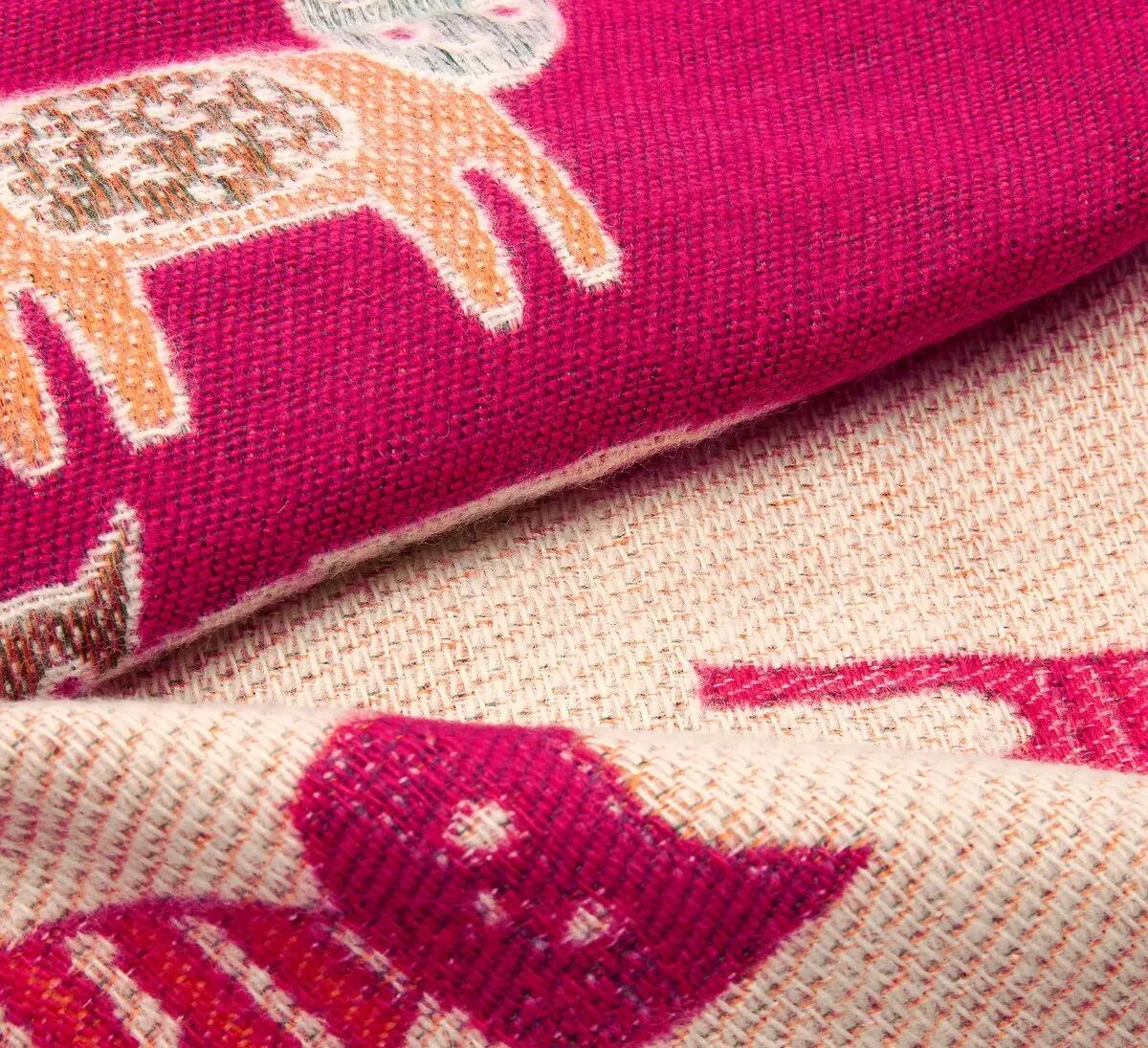X2 Sciarpa Cashmirillo 70 x 200 cm - motivo con gatti - Rosa 4/7
