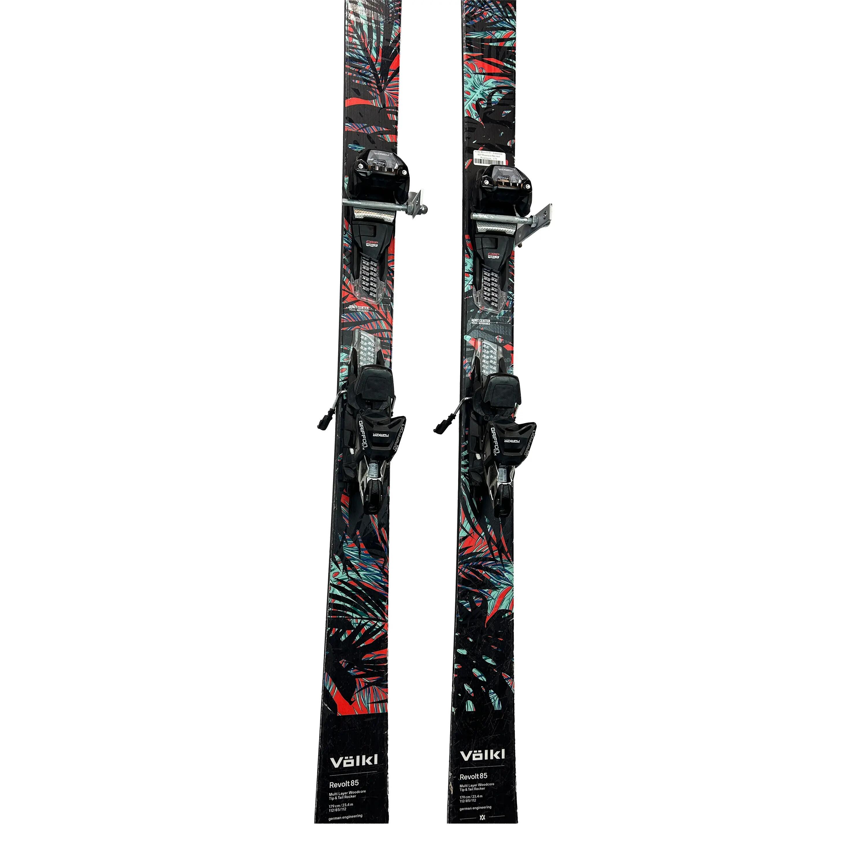 Ski's Völkl Revolt 85 - Freestyle All-Mountain Ski met Bindingen - 179 4/6