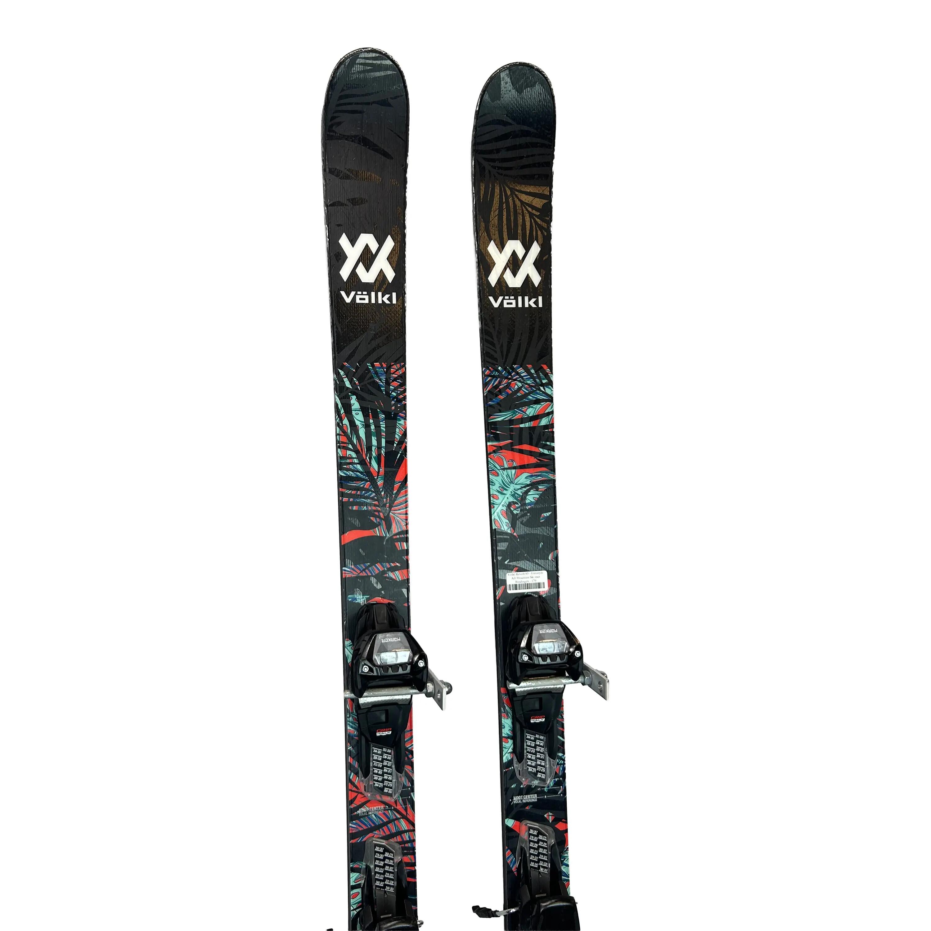 Ski's Völkl Revolt 85 - Freestyle All-Mountain Ski met Bindingen - 179 3/6