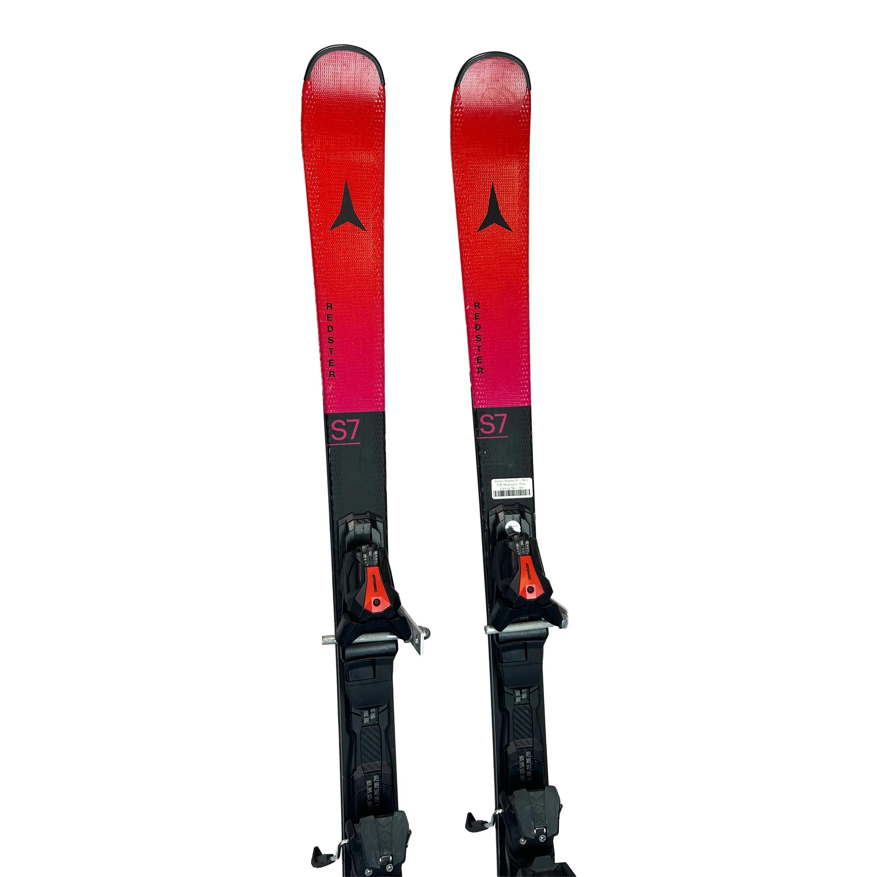 Hochleistungski  Atomic Redster S7 + M12 GW Bindingen - Piste Carving Ski - 148 3/6