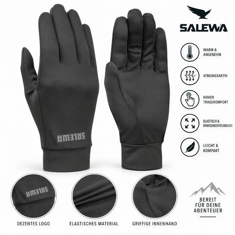 Salewa Maipo 2.0 Unterziehhandschuhe Größe L 9  Handschuhe 2/5