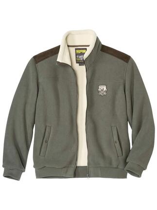 Le Blouson Polaire Doublé Sherpa