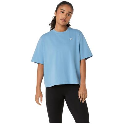 Dames-t-shirt asics spiral relaxed