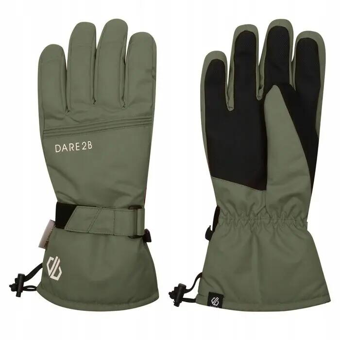 Męskie rękawice narciarskie Dare2B DMG326 17W zielony khaki L 2/4