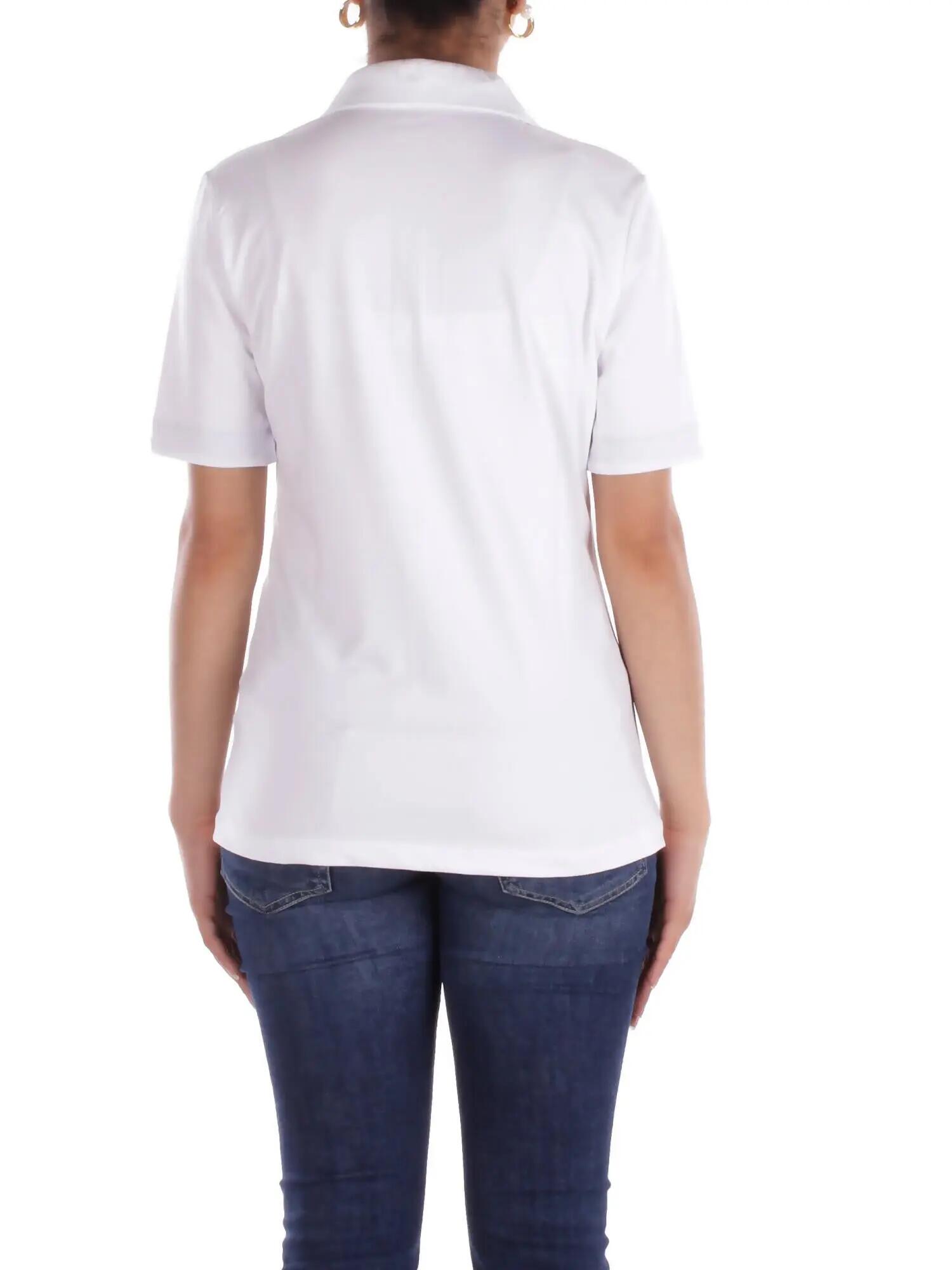 Polo Femme Lacoste Blanc 4/5