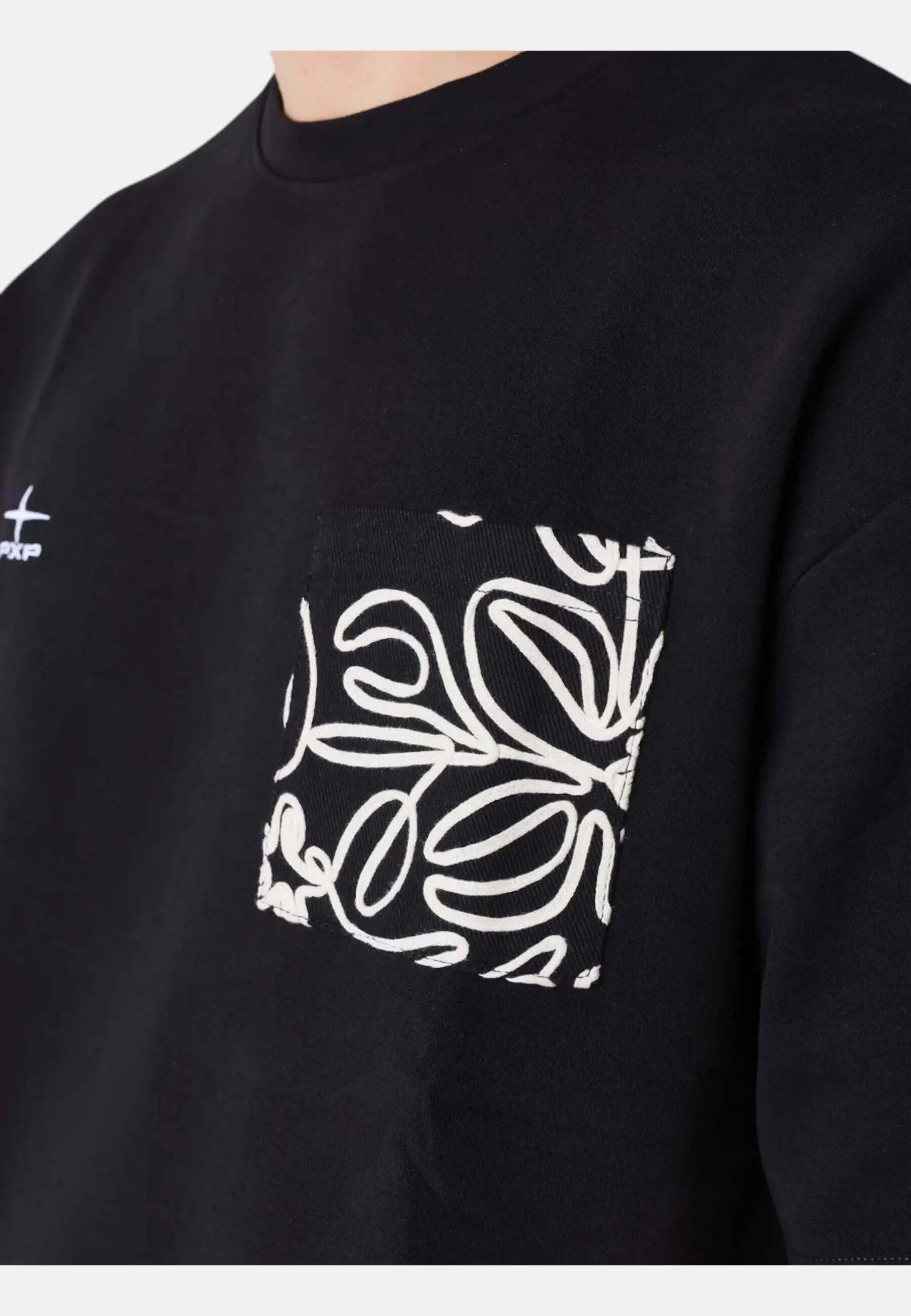 T-shirt Homme PXP Noir U2611104 3/3