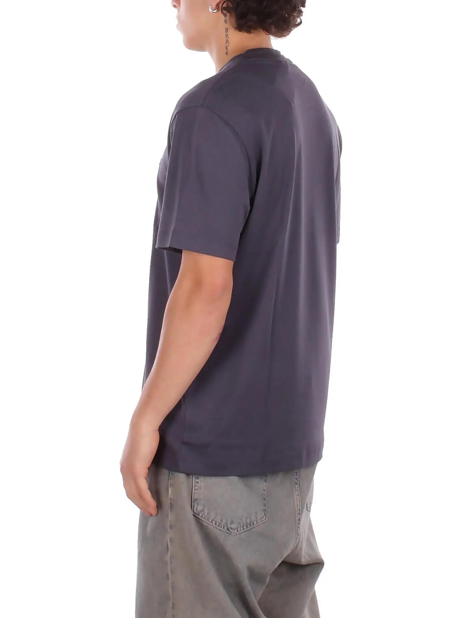 lacoste uomo t-shirt th5931 s5t tee shirt grigio 3/5