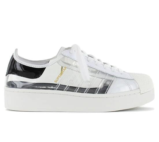 Damskie - Adidas Superstar Bold W - Fv3361 - Biały