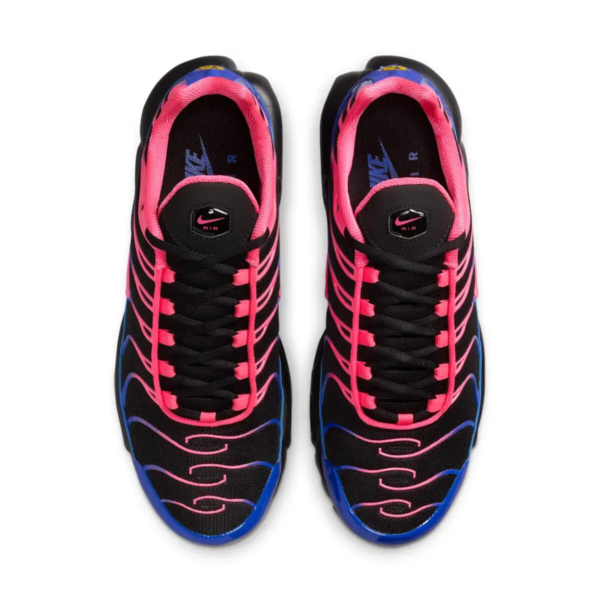 Nike Air Max Plus Black Racer Blue Hyper Pink 4/6