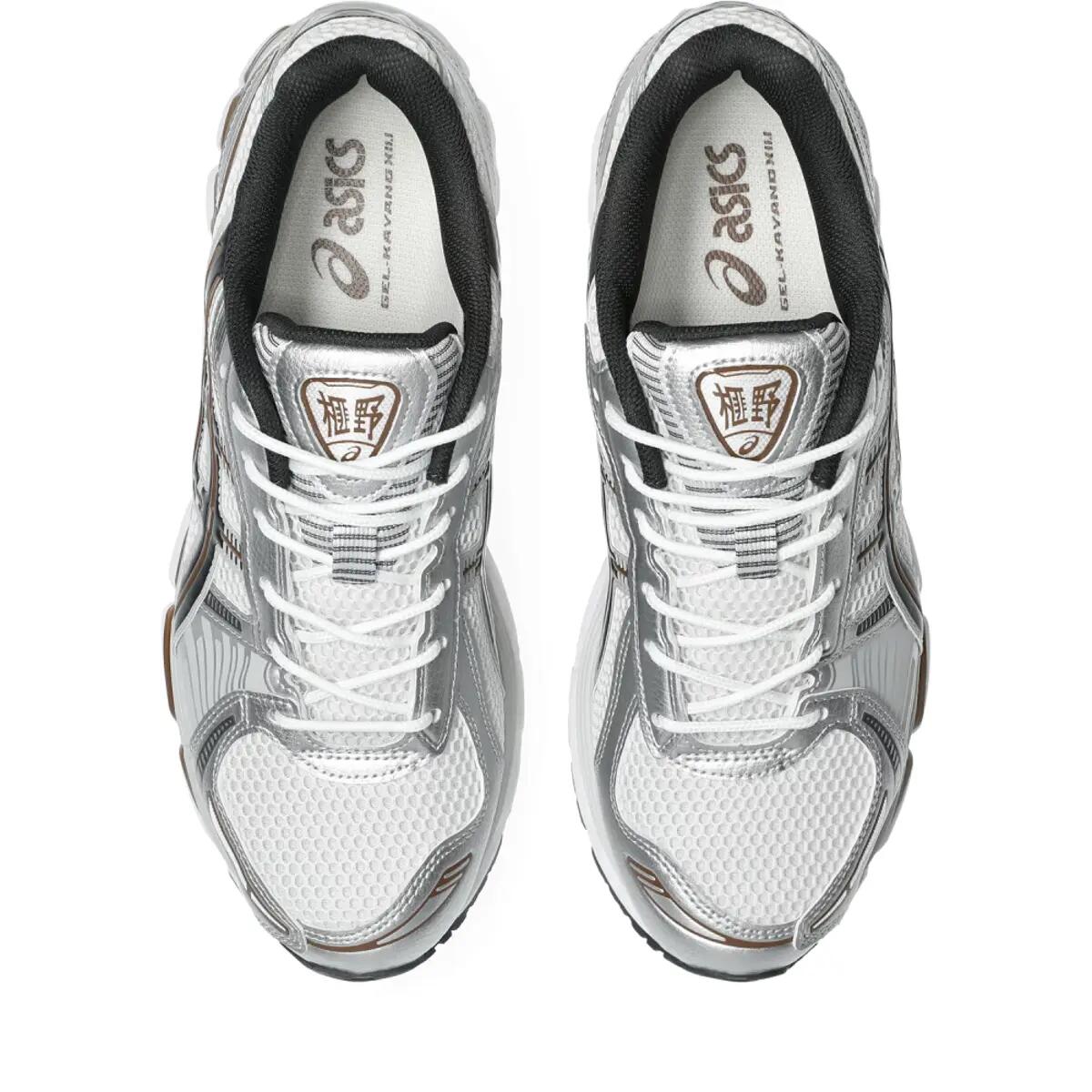 Asics Gel Kayano 121 White Graphite Grey Brown 6/6