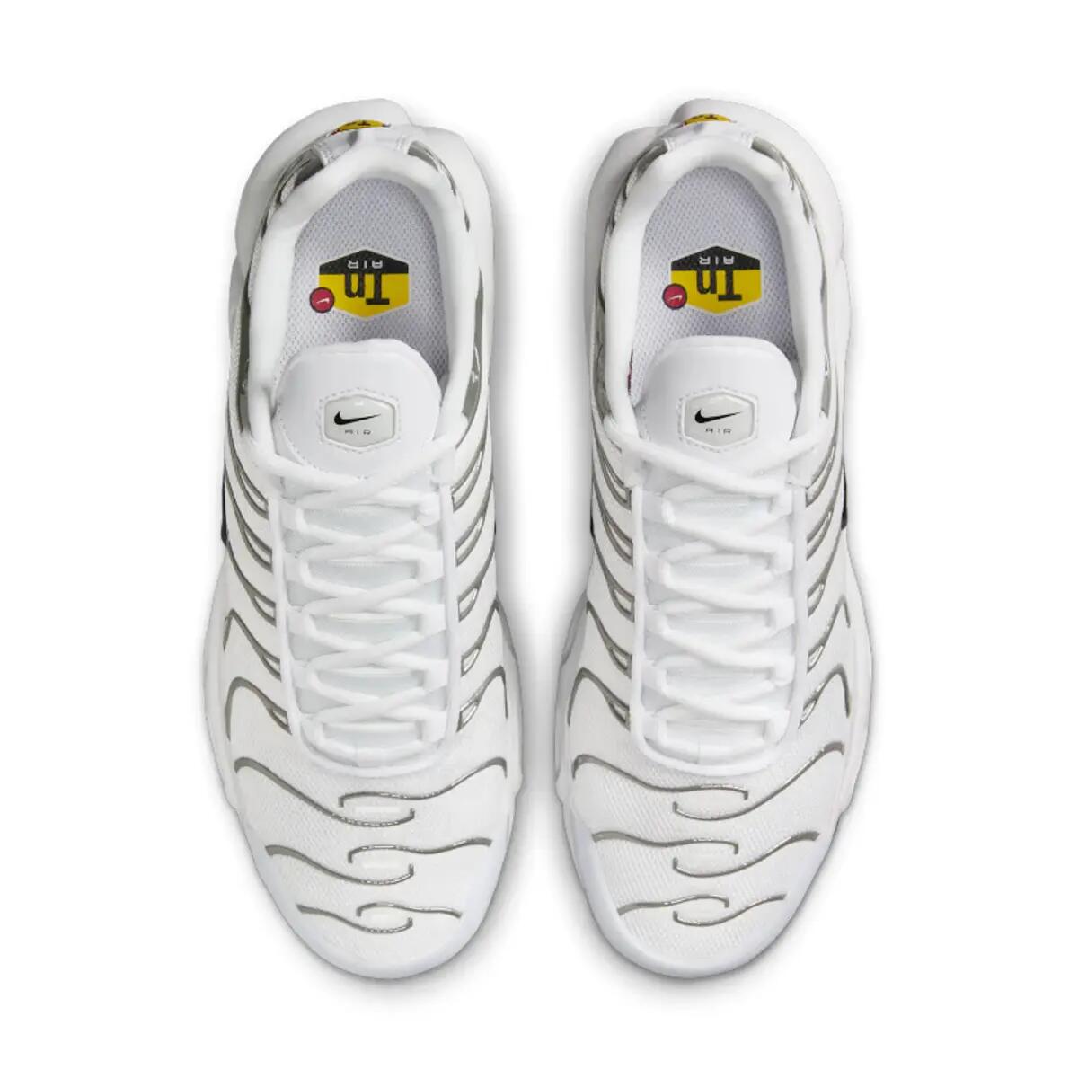 Nike Air Max Plus SE White Metallic Silver (Women's) 5/6