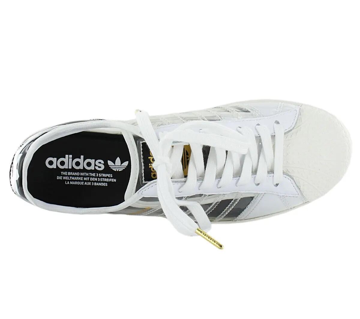 Damskie - Adidas Superstar Bold W - Fv3361 - Biały 4/6