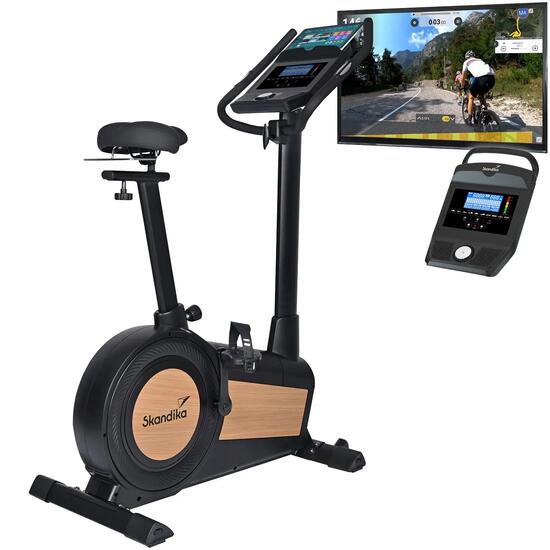 Hometrainer Cykling P15 connected - Max 150kg - Vliegwiel 15kg - 38 programma'