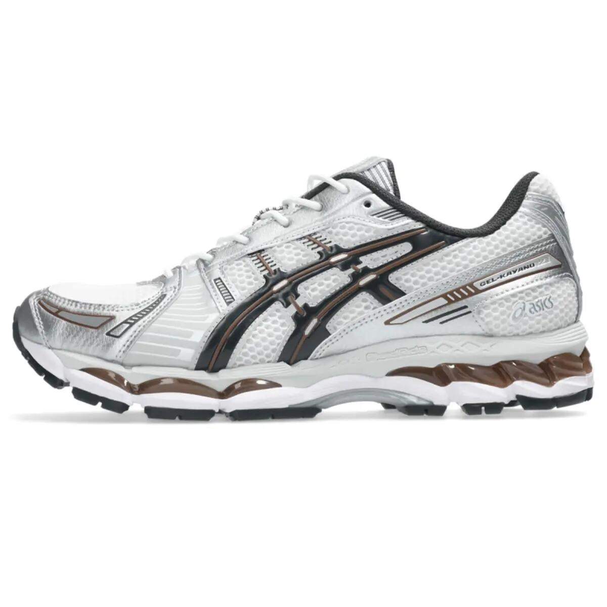 Asics Gel Kayano 121 White Graphite Grey Brown 3/6