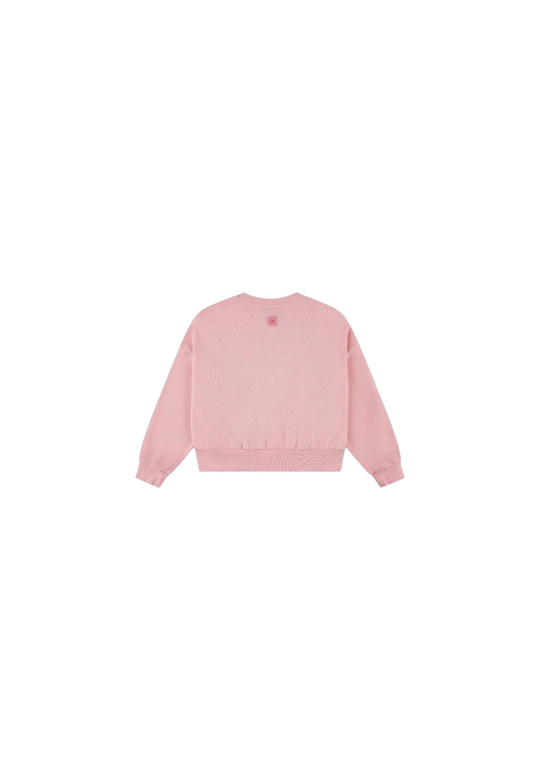 Sweat Fille Converse Rose 4CJ222-AMA 2/3