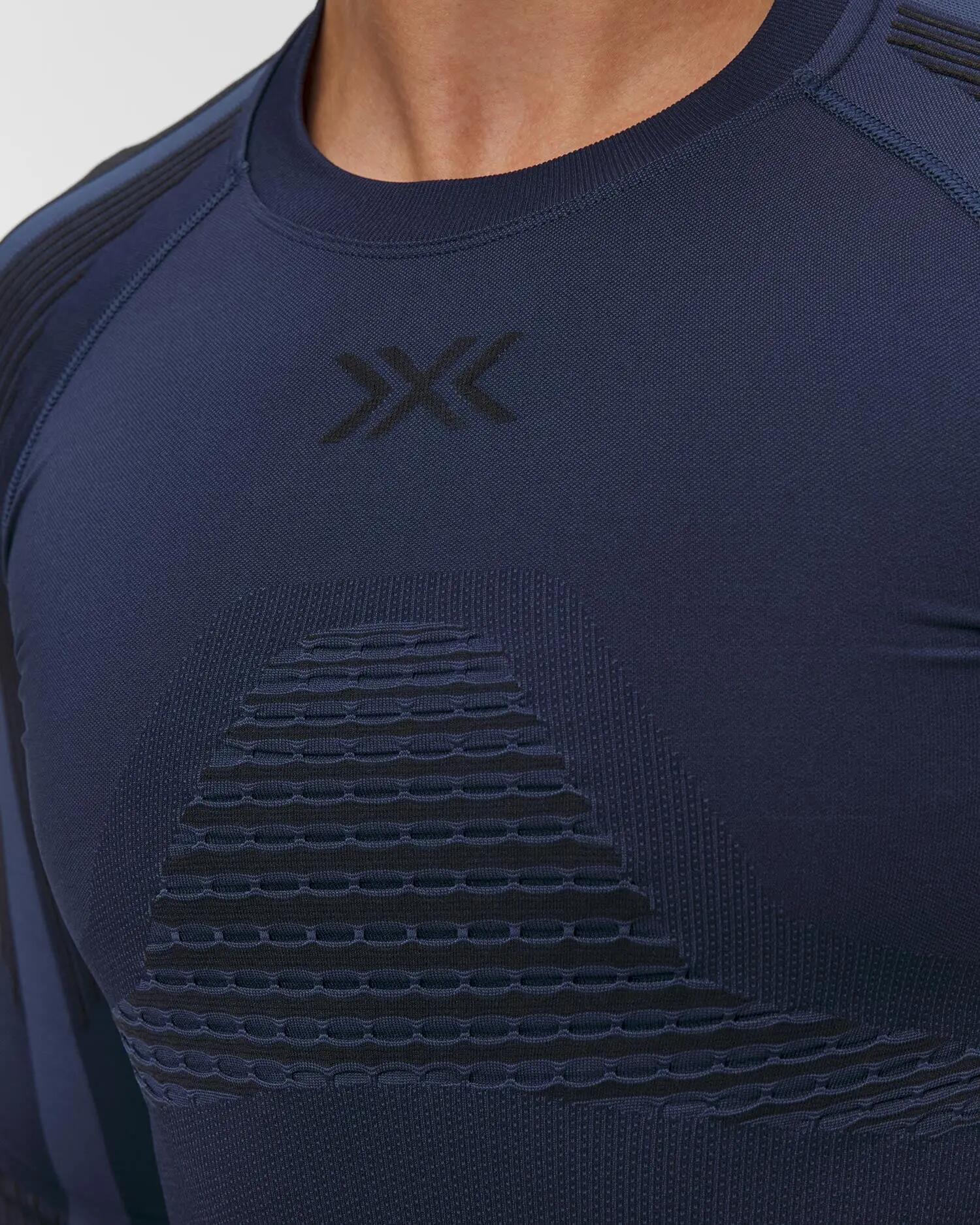 Koszulka męska X-Bionic Invent Shirt Ls Marine A095 5/5