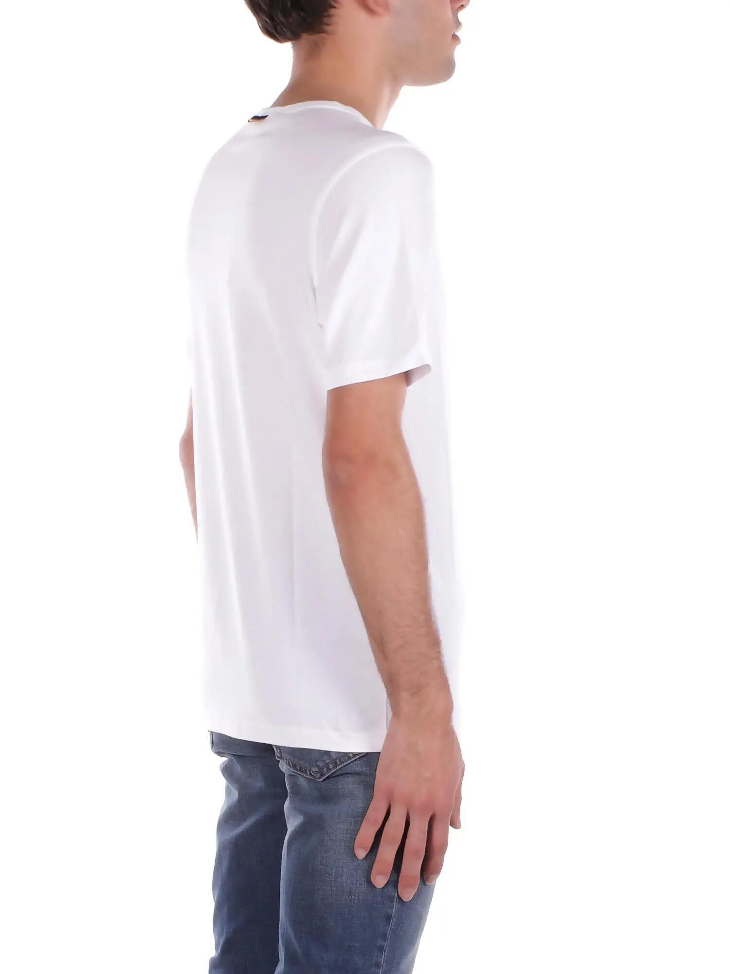 T-Shirt Herren K-Way Weiß 5/5