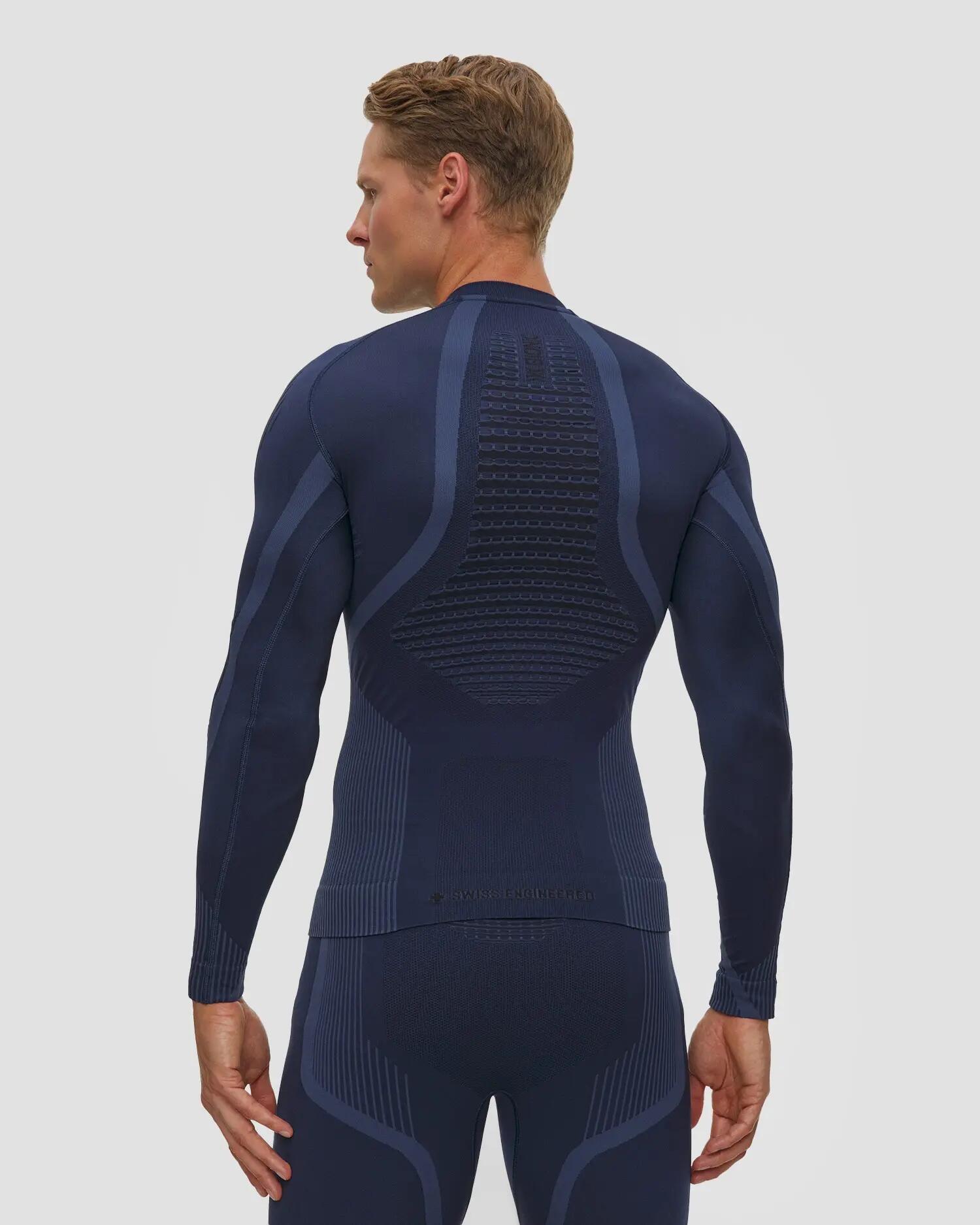 Koszulka męska X-Bionic Invent Shirt Ls Marine A095 3/5