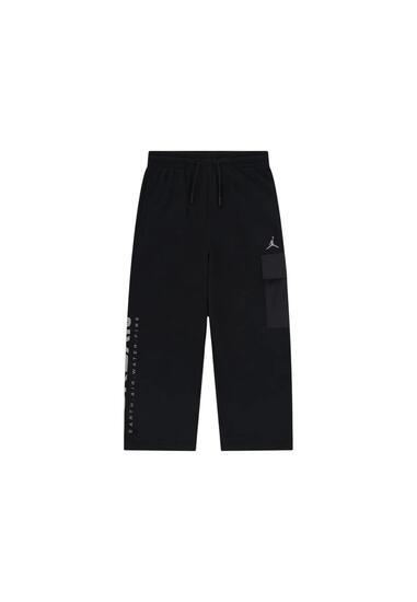 Pantalone ragazzo jordan hike mike - nero