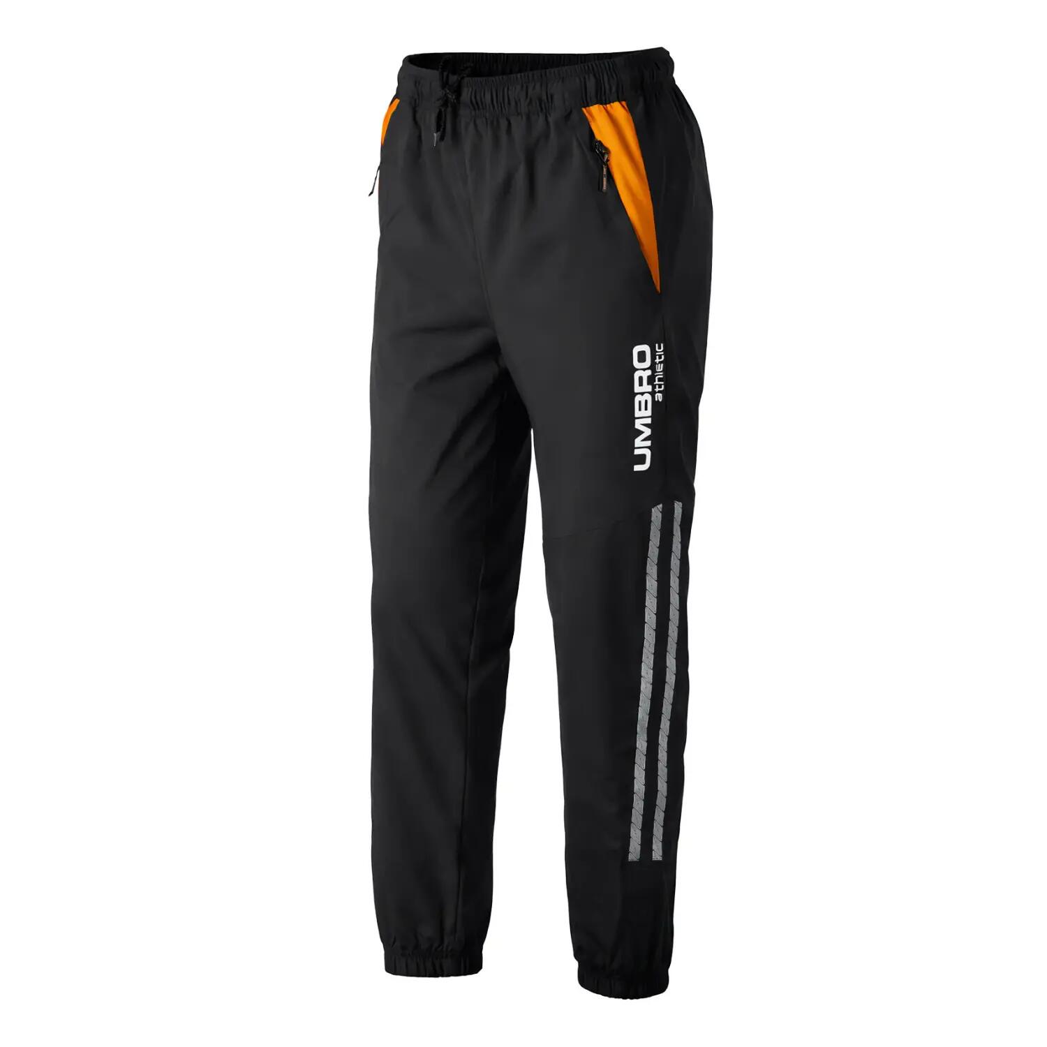 Pantalon de jogging homme bi-matière avec poches et logo 1224790 2/3
