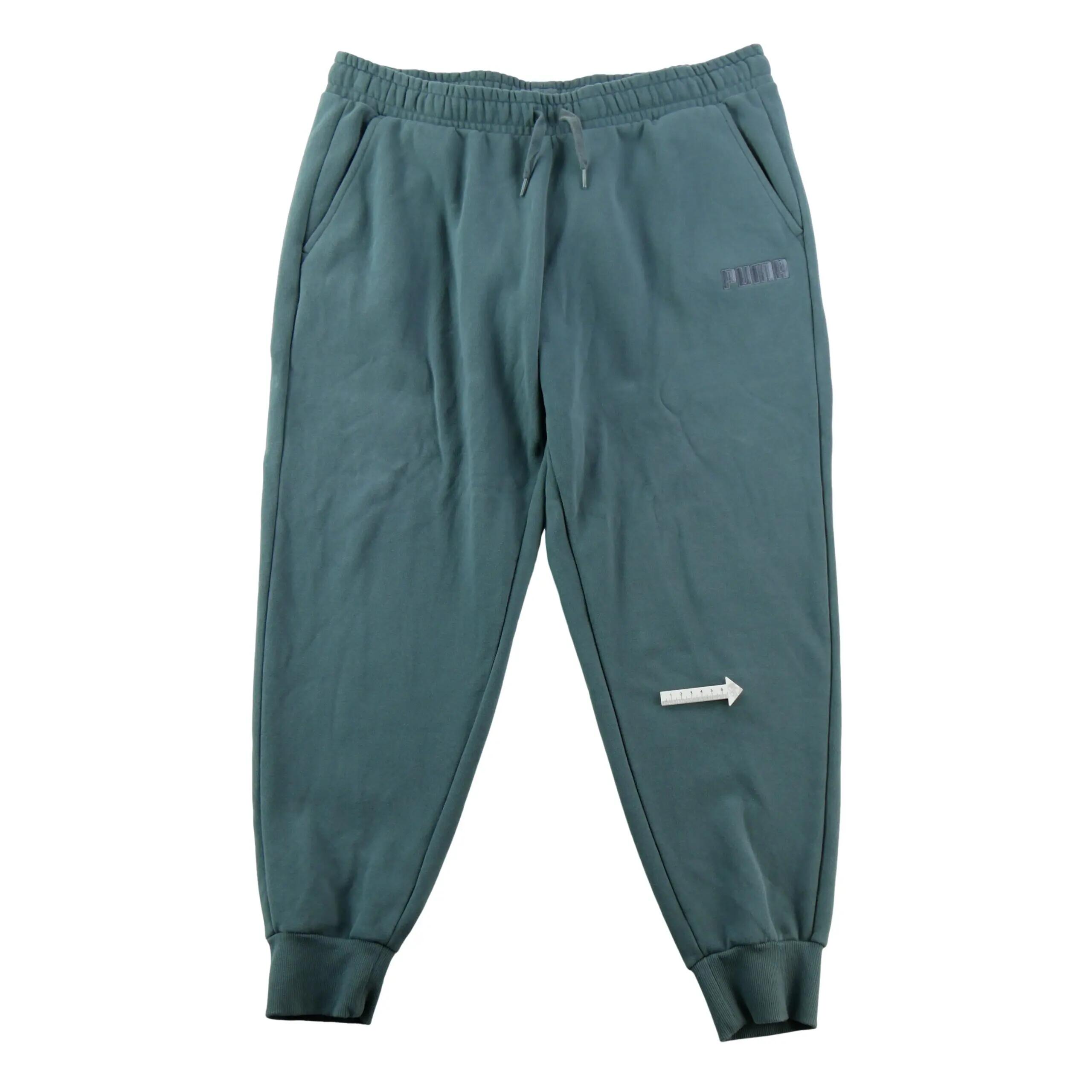 Seconde vie - Jogging Homme Jogger logo brodé Bleu - Bon état 5/7