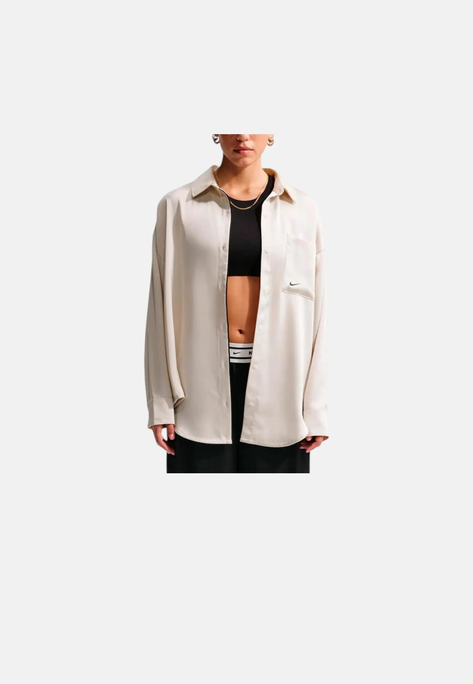 Camisa Mujer Nike Sportswear Marfil IM0575-072 2/3