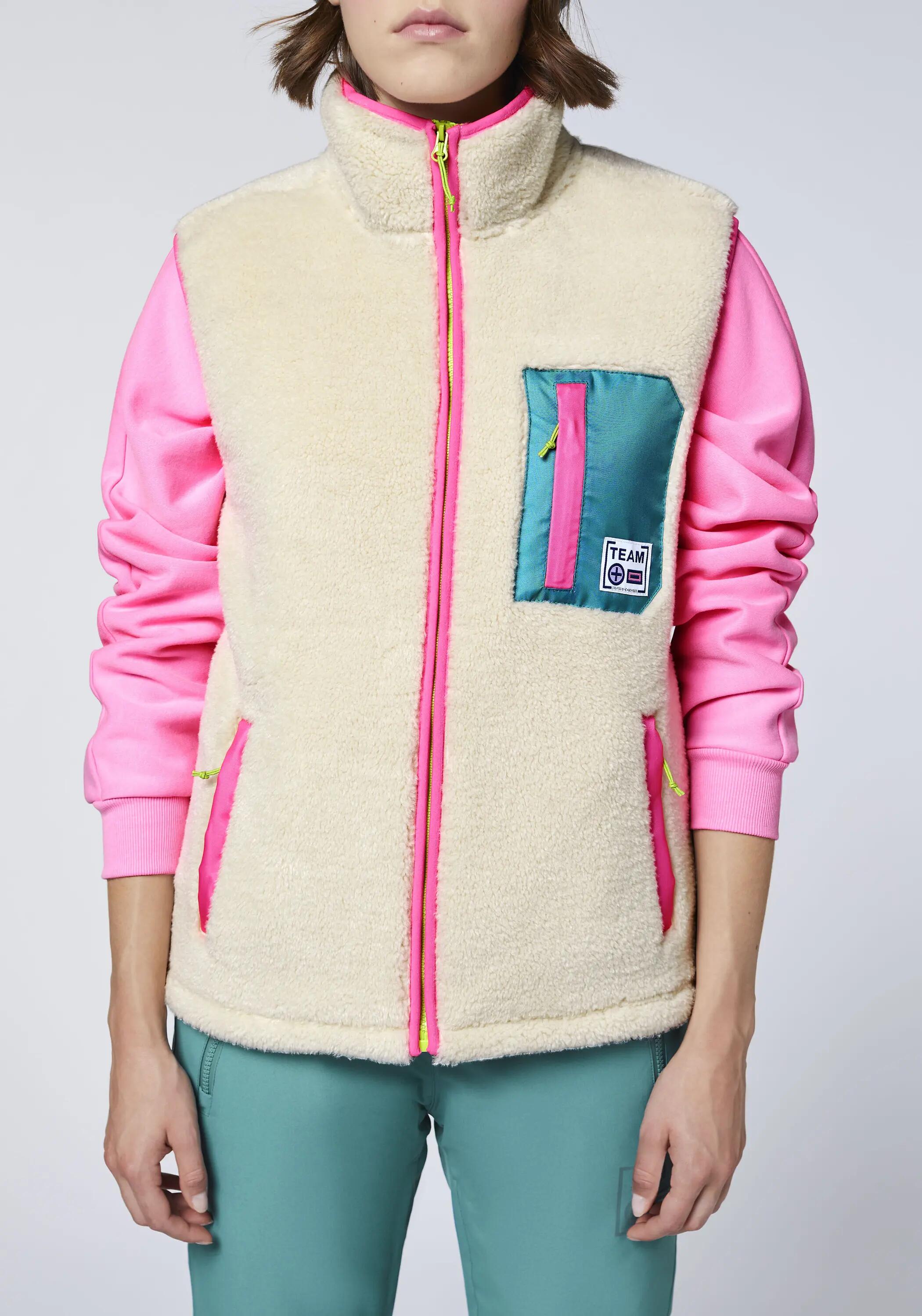 Weste aus weichem Sherpa Fleece 7/7