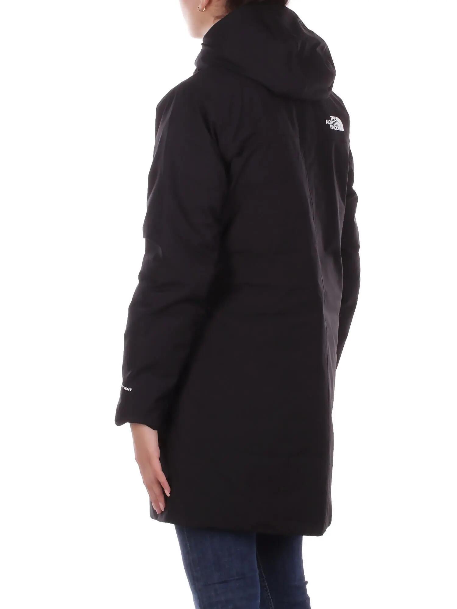 the north face donna giubbotto nf0a89vn kx71 w tnf range down parka black 3/5