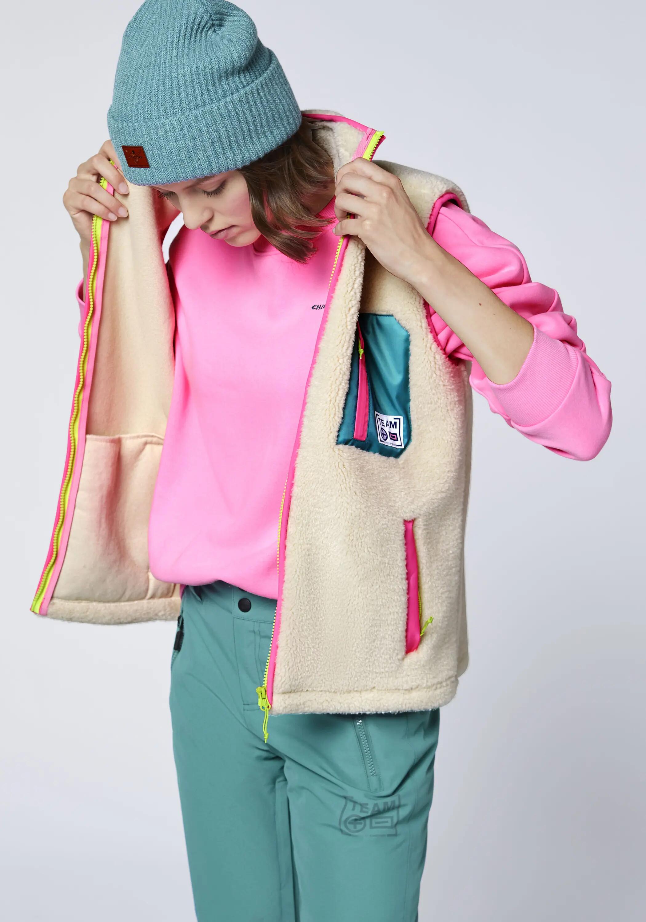 Weste aus weichem Sherpa Fleece 6/7