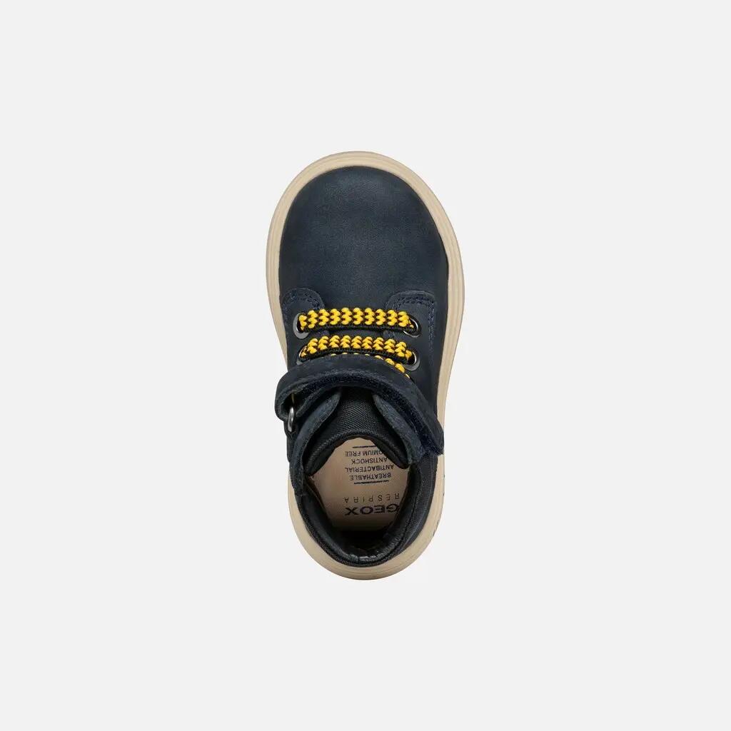 Bottines Bébé Garçon B KIDDARTAH BOY Bleu Marine/Noir 6/7