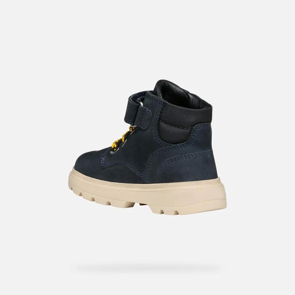 Bottines Bébé Garçon B KIDDARTAH BOY Bleu Marine/Noir 4/7