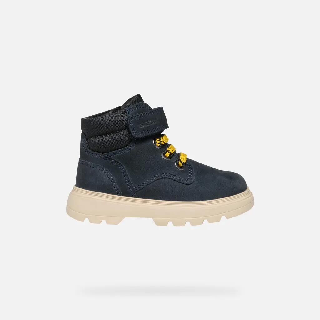 Bottines Bébé Garçon B KIDDARTAH BOY Bleu Marine/Noir 2/7