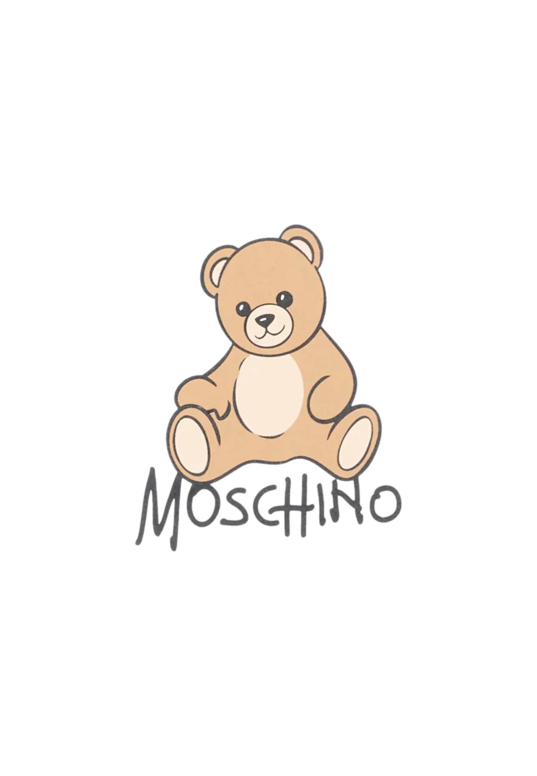 Body Kinderen unisex Moschino Wit M5Y037 3/3