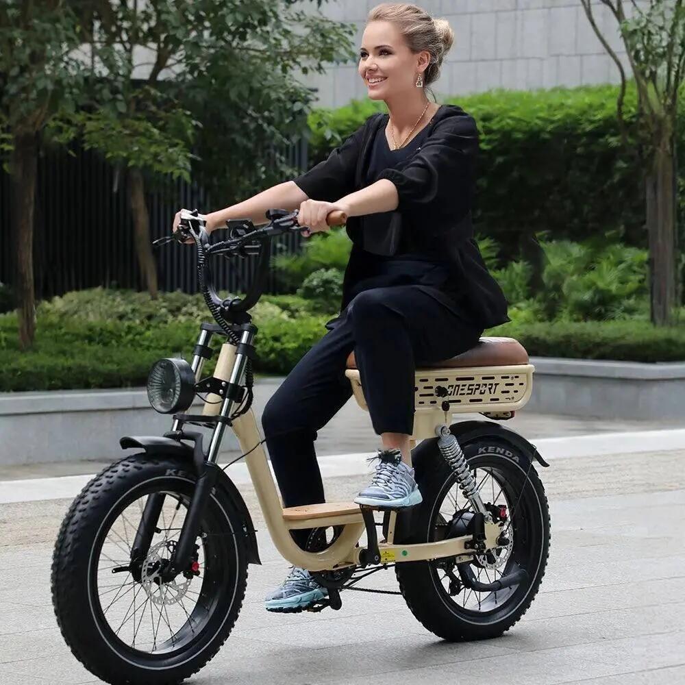 Vélo électrique adulte W77 : batterie 48V 18Ah. 7/9