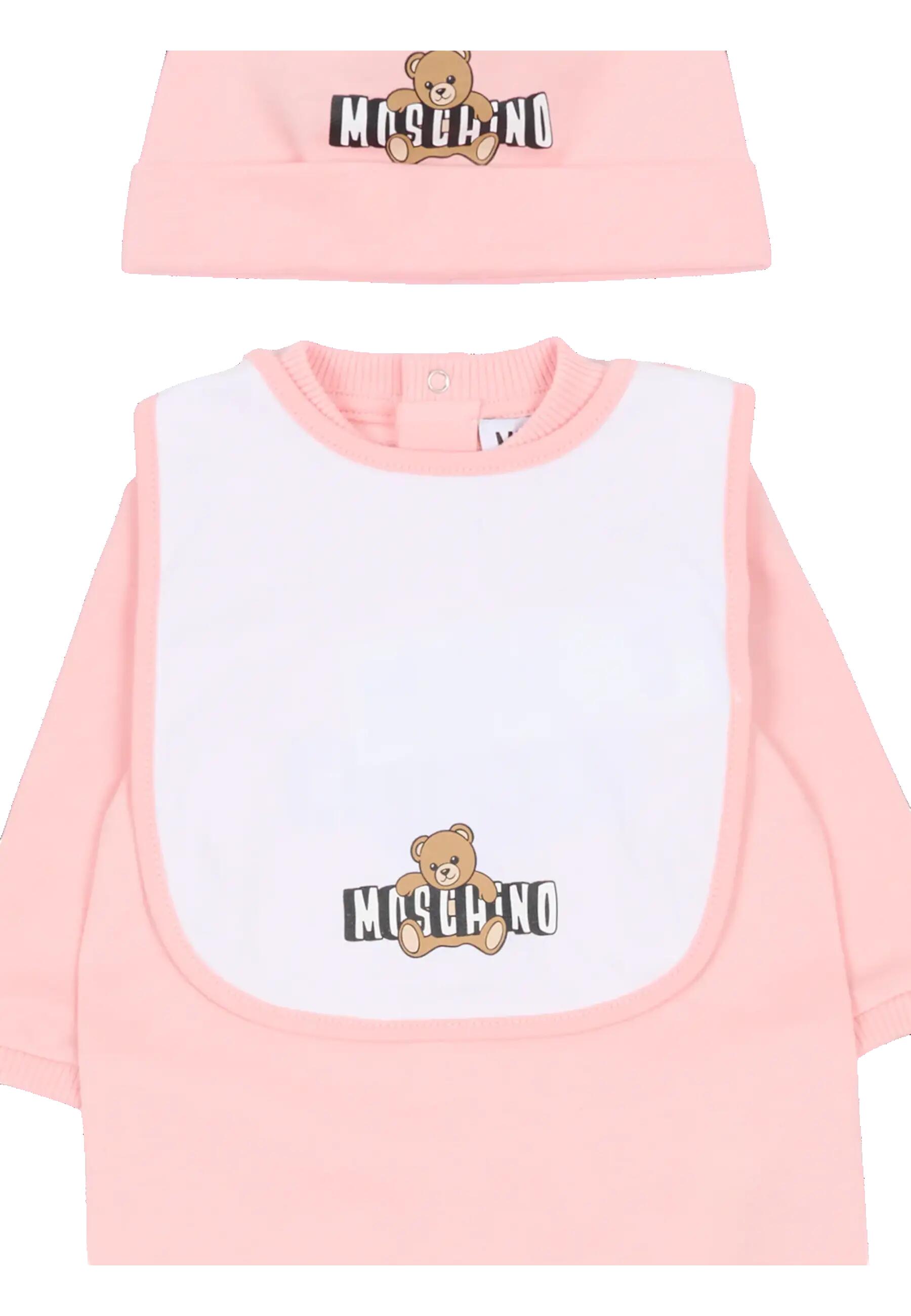 Sapka lány Moschino rózsaszín 5/5
