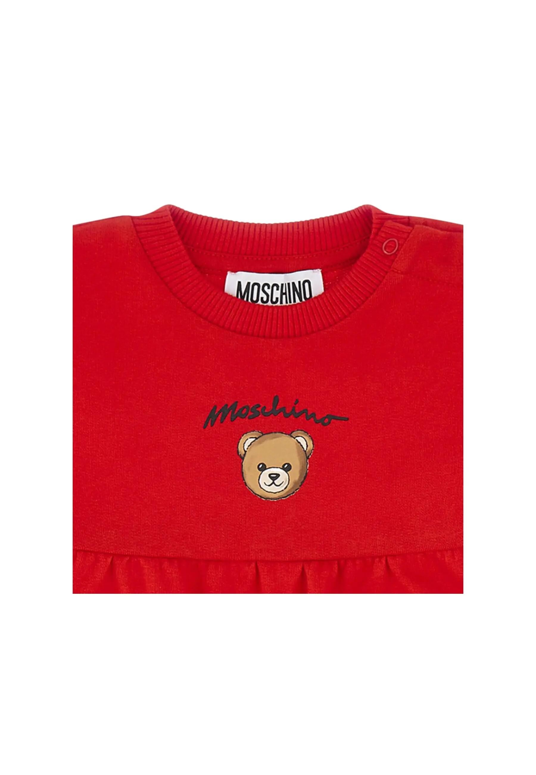 Robe Fille Moschino Rouge MDV0DG_LCA19 3/3