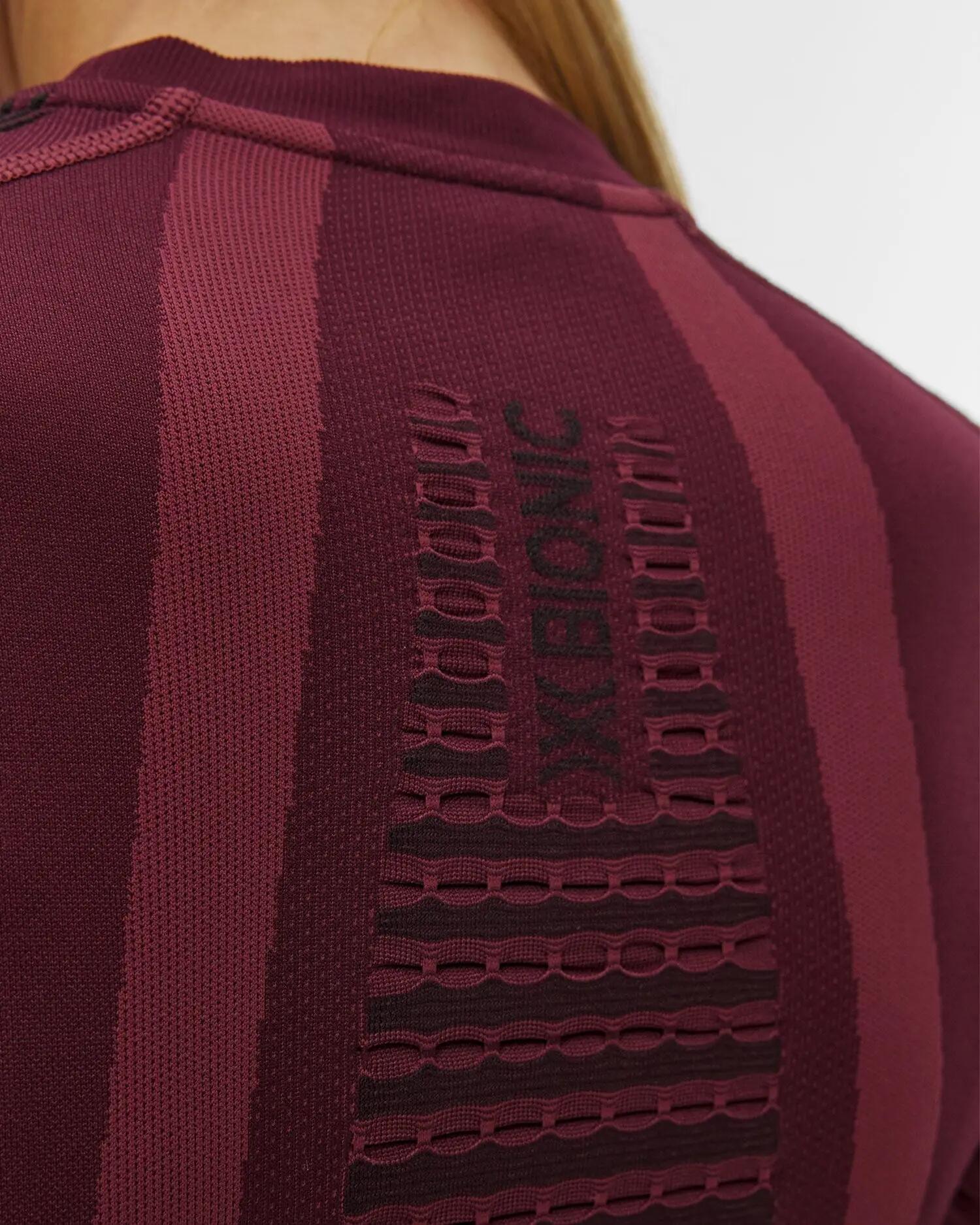 Koszulka damska X-Bionic Invent Graphics Shirt Ls Oxide Red/Black R021 4/5