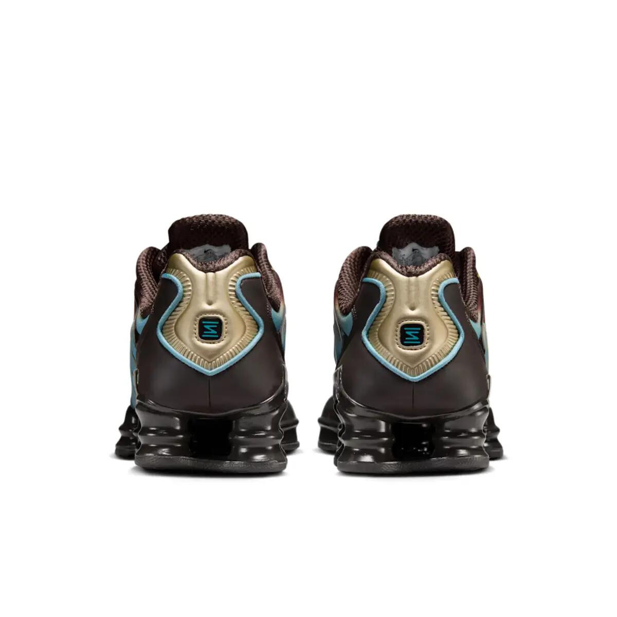 Nike Shox Tl Velvet Brown Denim Turquoise 6/6